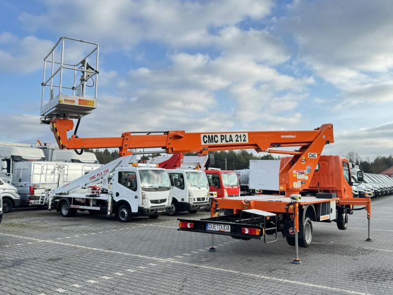 Renault Maxity Podnośnik Koszowy 21m CMC PLA 212 Zwyżka UDT Wumag GSR Multitel P7