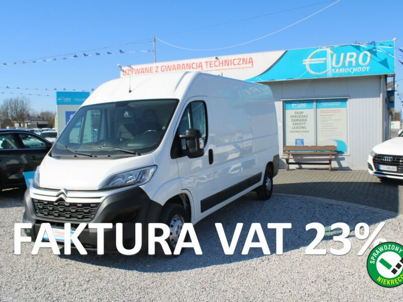 Citroen Jumper L3H2 F-vat Vat-1 Gwarancja Krajowy