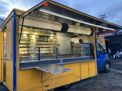 Fiat Ducato Autosklep Autogrill Gastronomiczny Food Truck Foodtruck sklep bar2011
