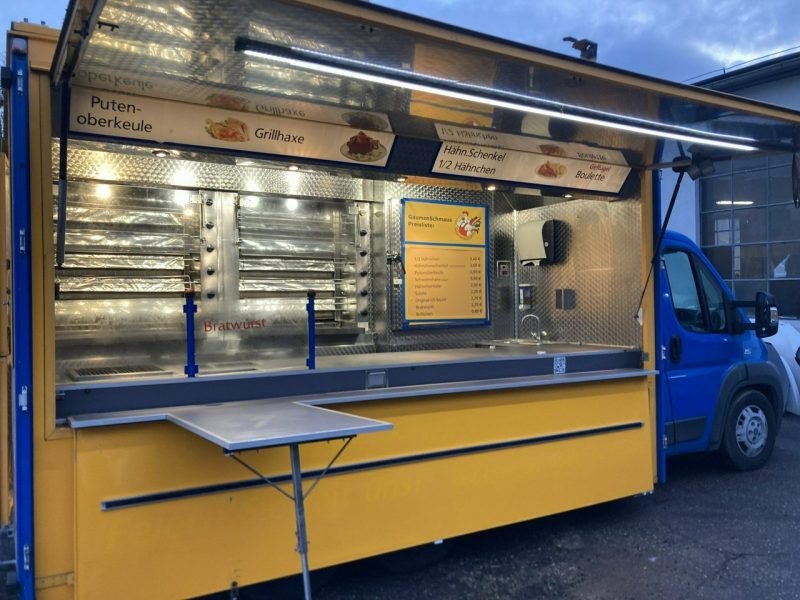 Fiat Ducato Autosklep Autogrill Gastronomiczny Food Truck Foodtruck sklep bar2011