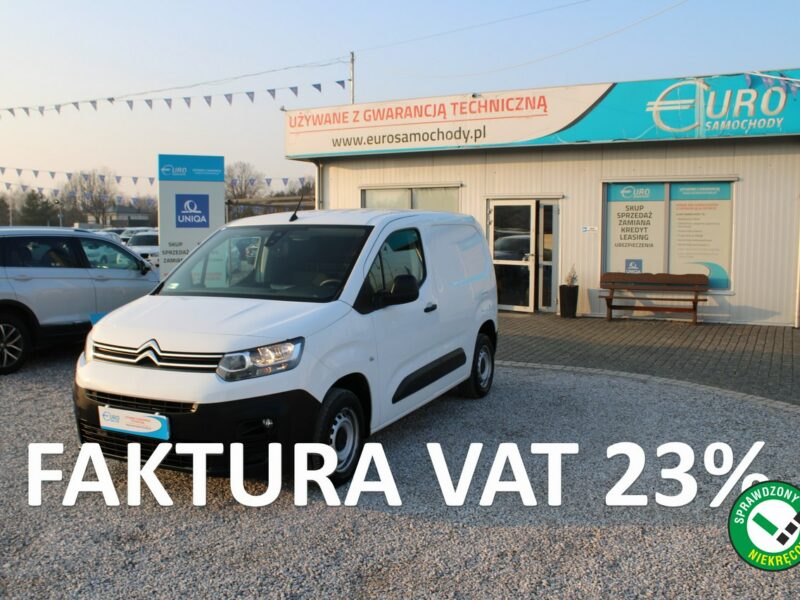 Citroen Berlingo 1.5 BlueHDi M Club Kamera F-vat VAT-1 SalonPL