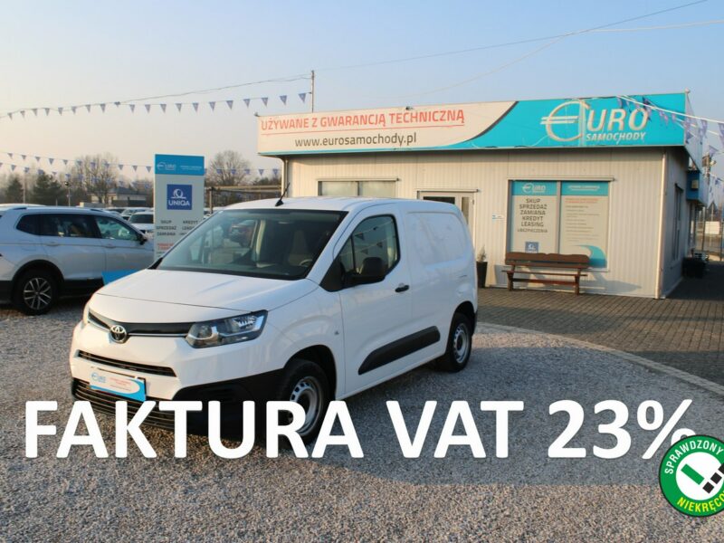 Toyota Proace City Active 1.2D-4t Vat-1 F-Vat Gwarancja SalonPL