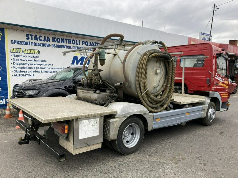 Mercedes Atego Atego716 Toitoi dowywozu WC Asanizacyjny Wuko Kanalizacja Toi Toi 2008
