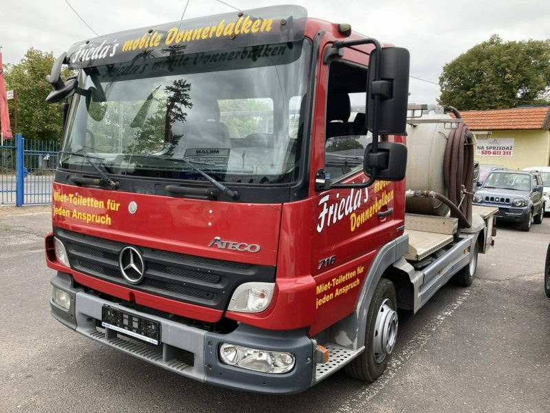 Mercedes Atego Atego716 Toitoi dowywozu WC Asanizacyjny Wuko Kanalizacja Toi Toi 2008