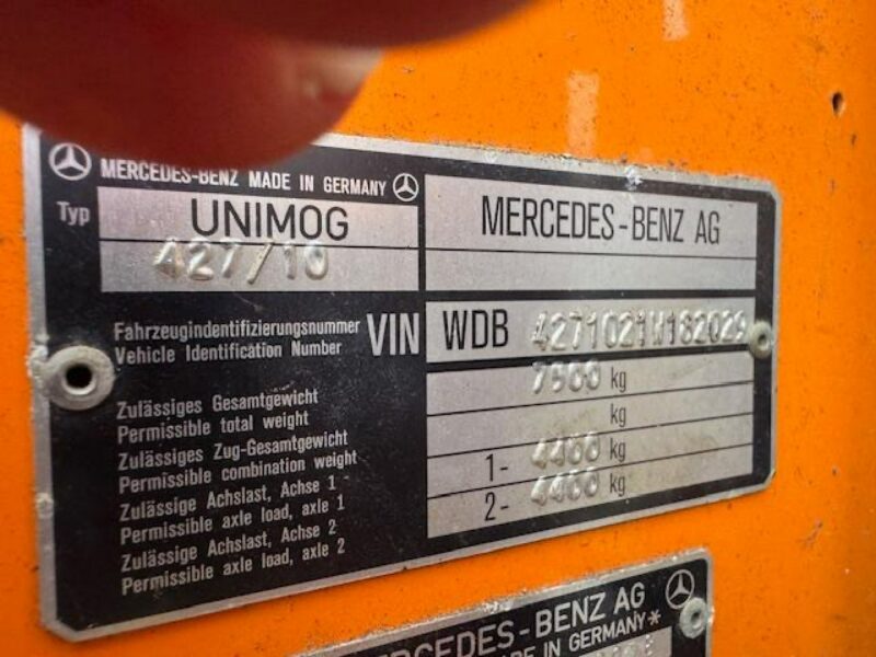 Unimog inny Unimog 1400 4X4 Kosiarka bijakowa teleskopowa