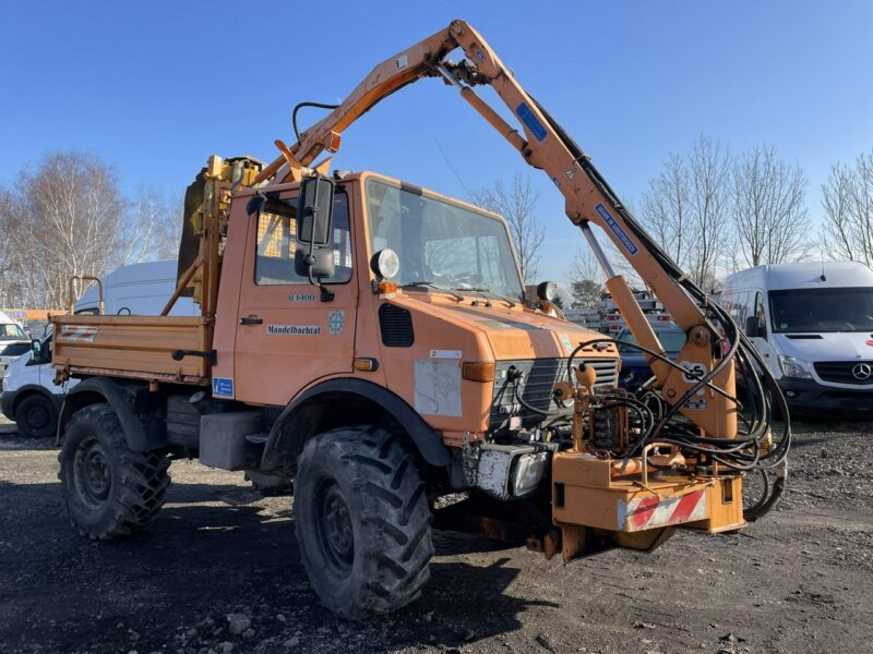 Unimog inny Unimog 1400 4X4 Kosiarka bijakowa teleskopowa