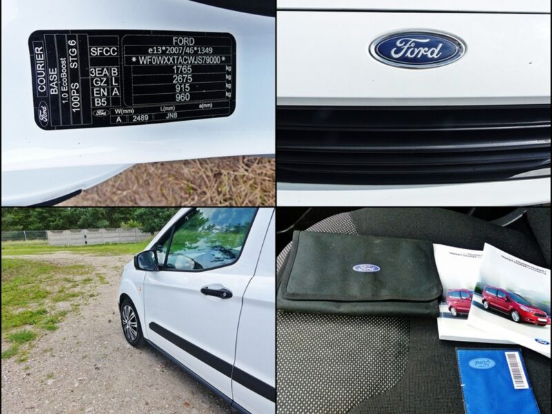 Ford Transit Courier 1.0 EB*Elektryka*Skrzydełka*Po Serwisie*Zadbany*Gotowy do Pracy*ZOBACZ