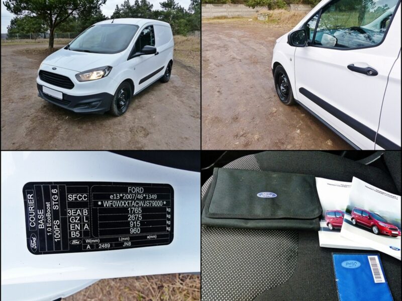 Ford Transit Courier 1.0 EB*Elektryka*Skrzydełka*Po Serwisie*Zadbany*Gotowy do Pracy*ZOBACZ