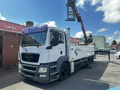 Man TGS MAN TGS 26.360 Skrzynia HDS + hwytak 2008