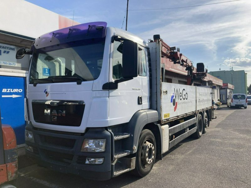 Man TGS MAN TGS 26.360 Skrzynia HDS + hwytak 2008