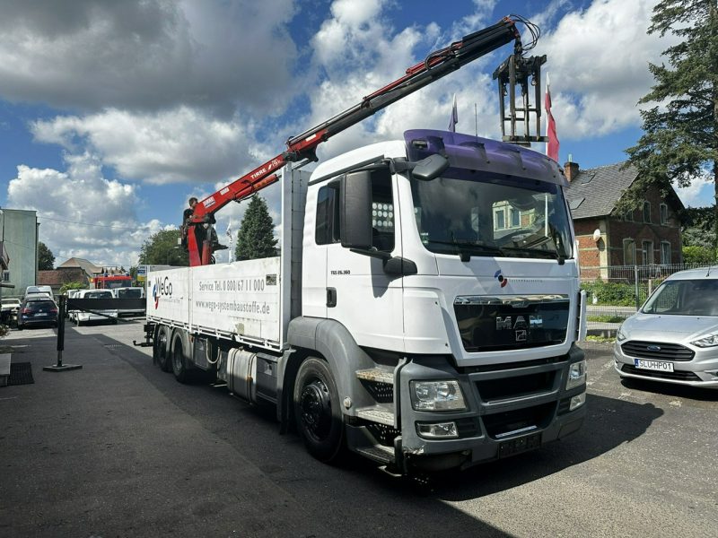 Man TGS MAN TGS 26.360 Skrzynia HDS + hwytak 2008