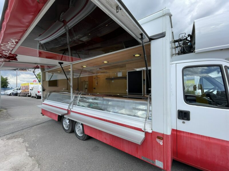 Fiat Ducato Autosklep wędlin Gastronomiczny Food Truck Foodtruck Sklep Borco