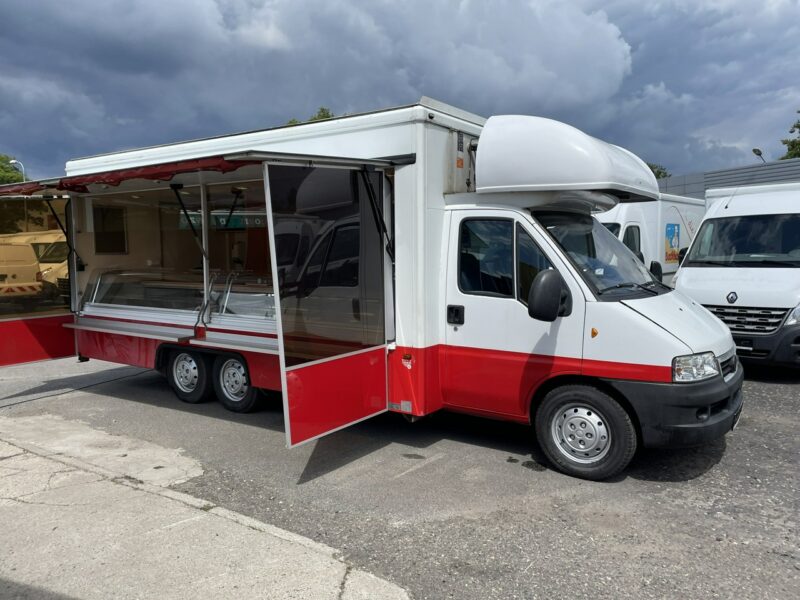 Fiat Ducato Autosklep wędlin Gastronomiczny Food Truck Foodtruck Sklep Borco