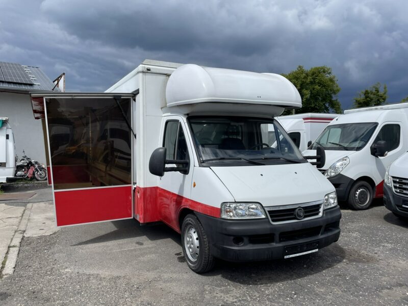 Fiat Ducato Autosklep wędlin Gastronomiczny Food Truck Foodtruck Sklep Borco