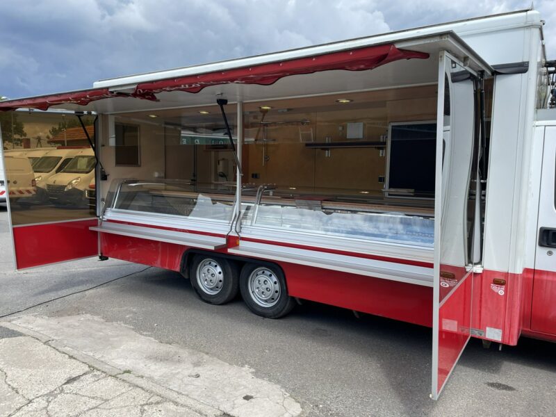 Fiat Ducato Autosklep wędlin Gastronomiczny Food Truck Foodtruck Sklep Borco