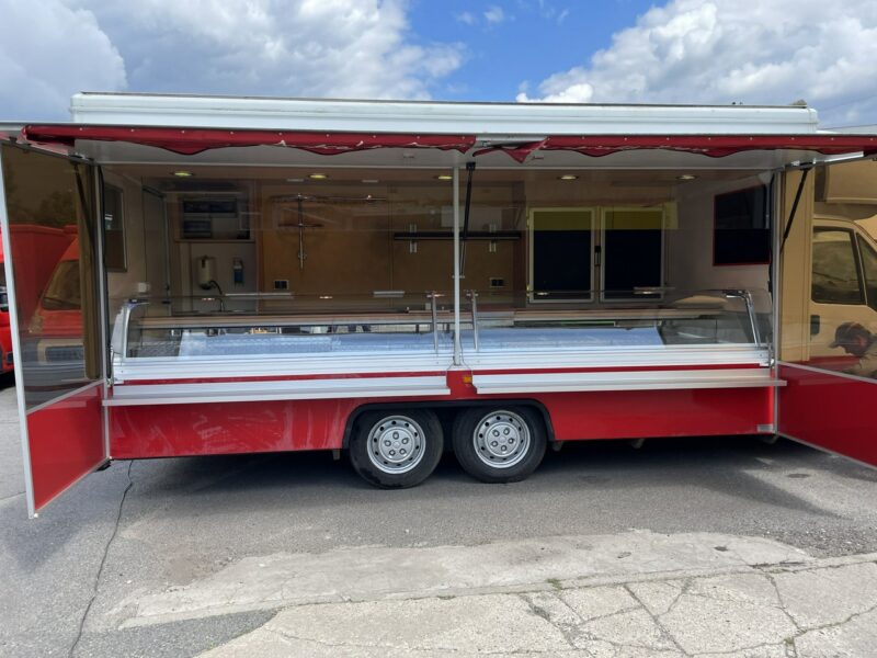 Fiat Ducato Autosklep wędlin Gastronomiczny Food Truck Foodtruck Sklep Borco
