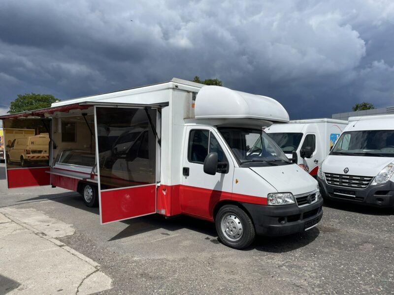 Fiat Ducato Autosklep wędlin Gastronomiczny Food Truck Foodtruck Sklep Borco
