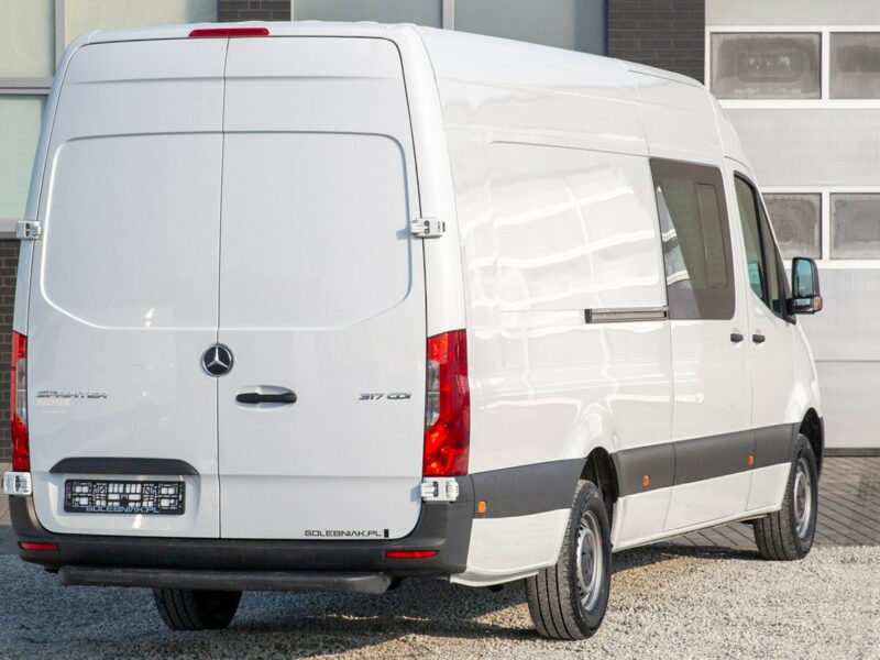Mercedes Sprinter 317 6-OSÓB *BRYGADOWY* L4H2 Ekstra Długi SALON PL