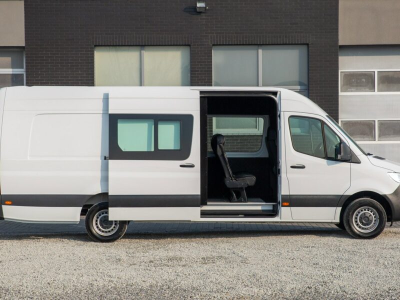 Mercedes Sprinter 317 6-OSÓB *BRYGADOWY* L4H2 Ekstra Długi SALON PL