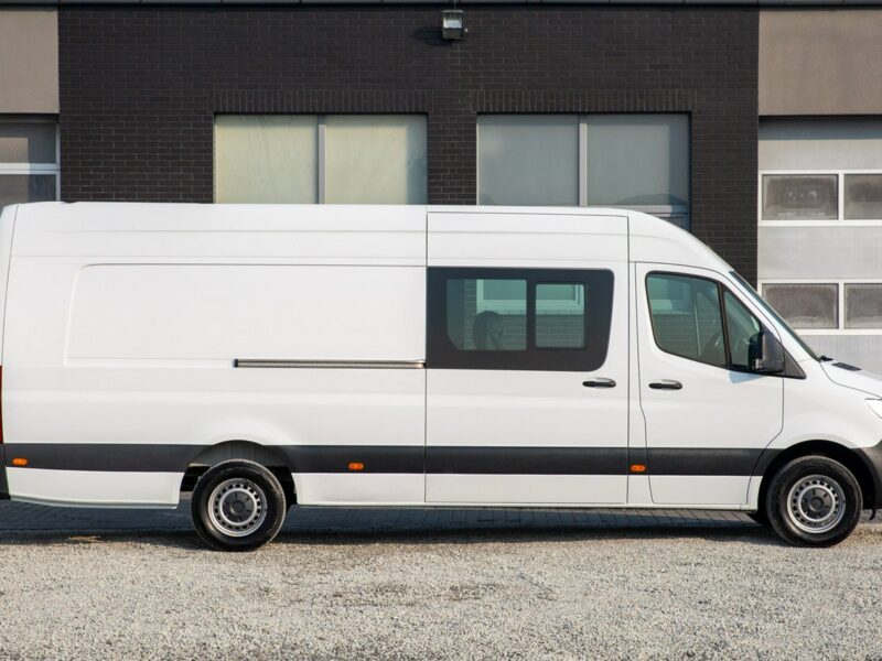 Mercedes Sprinter 317 6-OSÓB *BRYGADOWY* L4H2 Ekstra Długi SALON PL