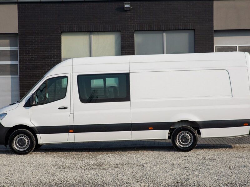 Mercedes Sprinter 317 6-OSÓB *BRYGADOWY* L4H2 Ekstra Długi SALON PL