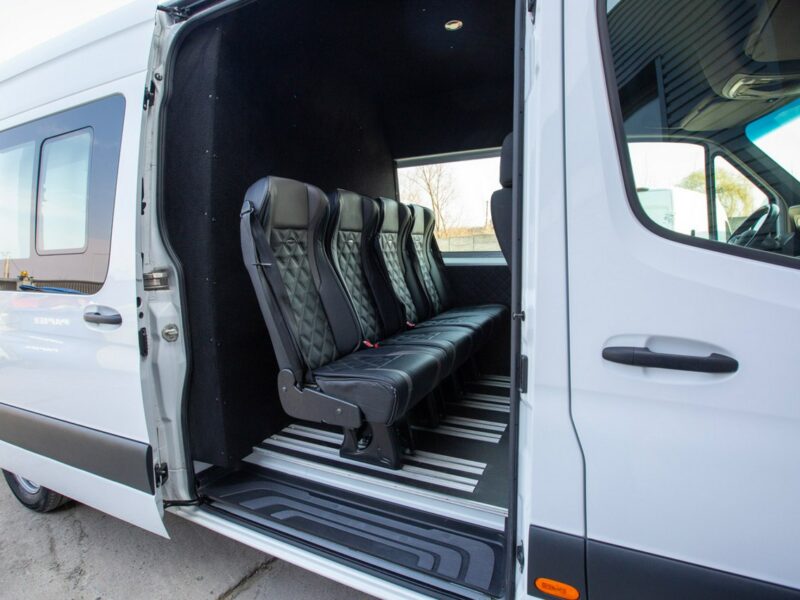 Mercedes Sprinter 317 6-OSÓB *BRYGADOWY* L4H2 Ekstra Długi SALON PL