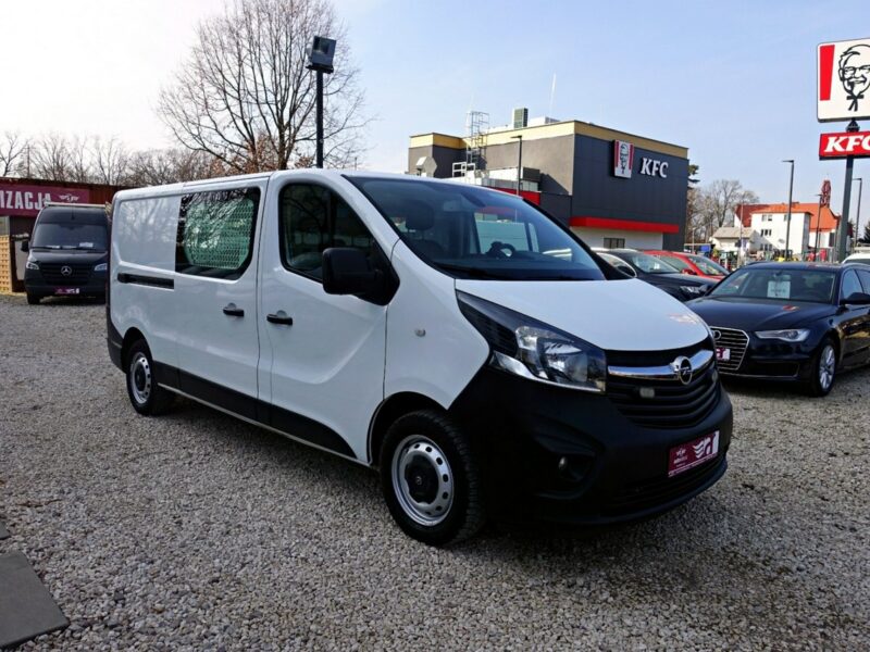 Opel Vivaro Fv 23%*L2H1 Long - 2x boczne drzwi *BiTurbo 1.6DCI 145KM* 42 500 netto