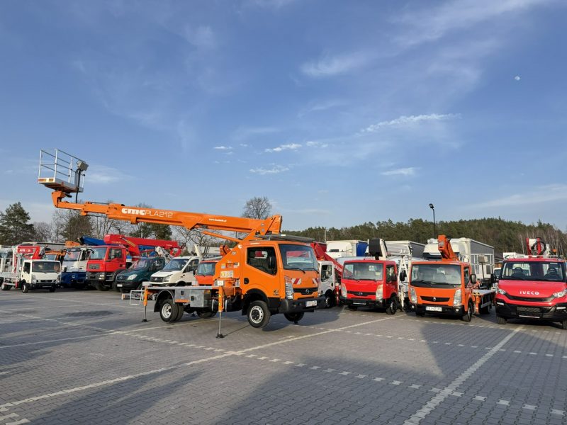 Nissan Cabstar Podnośnik Koszowy 21m CMC PLA 212 Zwyżka UDT Wumag GSR Multitel P7