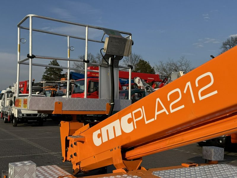 Nissan Cabstar Podnośnik Koszowy 21m CMC PLA 212 Zwyżka UDT Wumag GSR Multitel P7