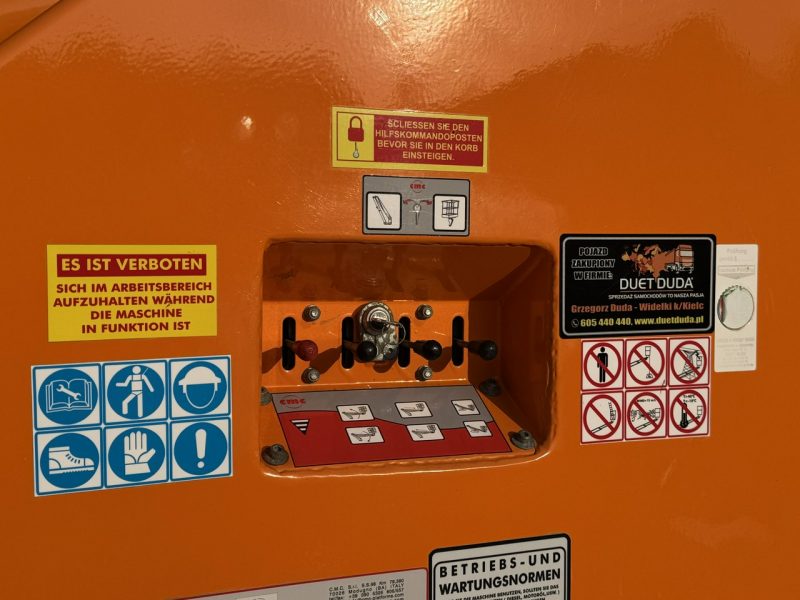 Nissan Cabstar Podnośnik Koszowy 21m CMC PLA 212 Zwyżka UDT Wumag GSR Multitel P7