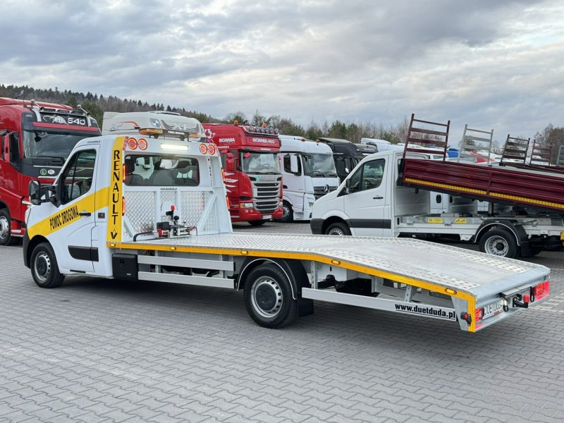 Renault Master 2.3 dCi 145KM Laweta Pomoc Drogowa Nowy Najazd Super Stan po Serwisie