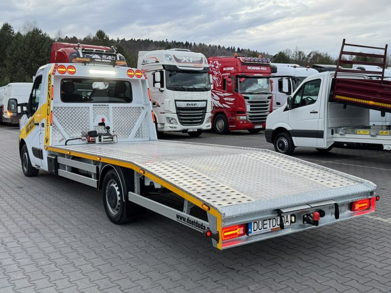 Renault Master 2.3 dCi 145KM Laweta Pomoc Drogowa Nowy Najazd Super Stan po Serwisie