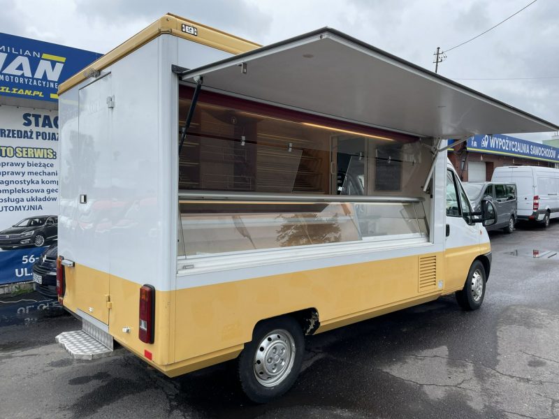 Fiat Ducato Autosklep pieczywa Gastronomiczny Food Truck Foodtruck sklep Borco