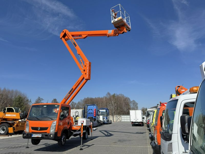Renault Maxity Podnośnik Koszowy 26m CMC TB260 Zwyżka Pilot UDT Wumag GSR Multitel P7