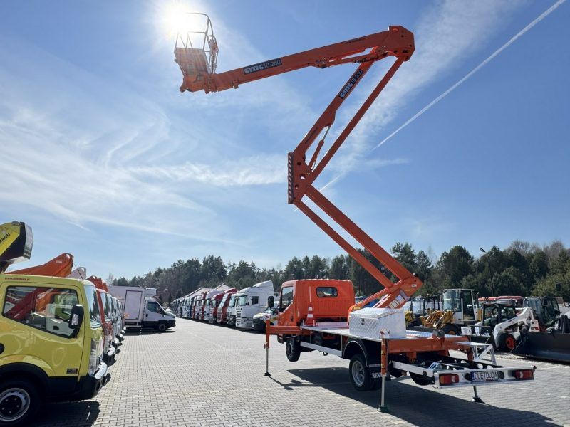 Renault Maxity Podnośnik Koszowy 26m CMC TB260 Zwyżka Pilot UDT Wumag GSR Multitel P7