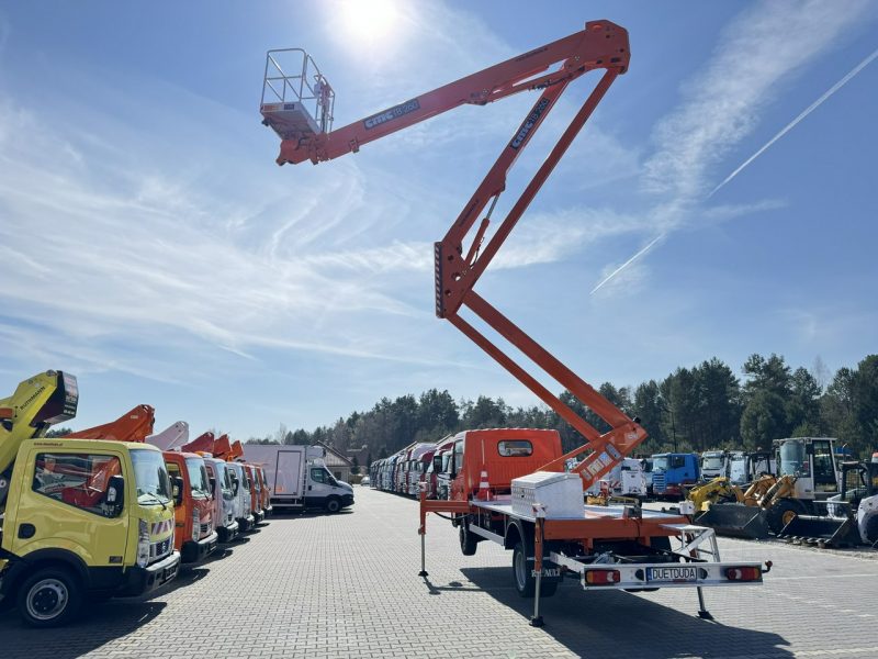 Renault Maxity Podnośnik Koszowy 26m CMC TB260 Zwyżka Pilot UDT Wumag GSR Multitel P7