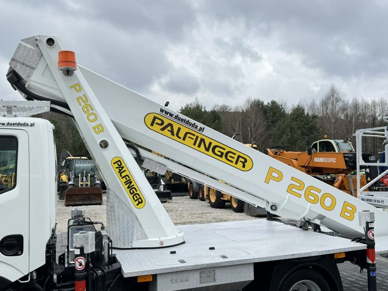 Nissan Cabstar Podnośnik Koszowy 26m Palfinger P260B Zwyżka UDT Wumag GSR Ruthmann P7