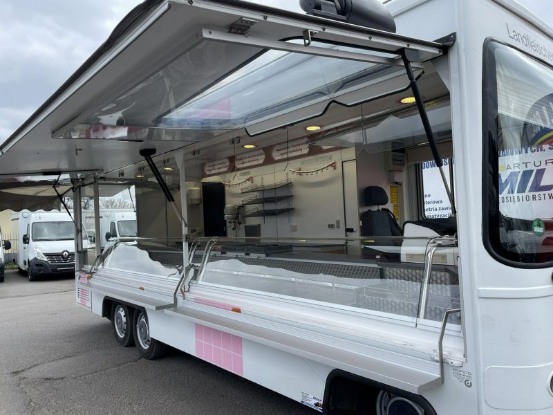 Renault Master Autosklep wędlin Gastronomiczny Food Truck Foodtruck Sklep BORCO 2010