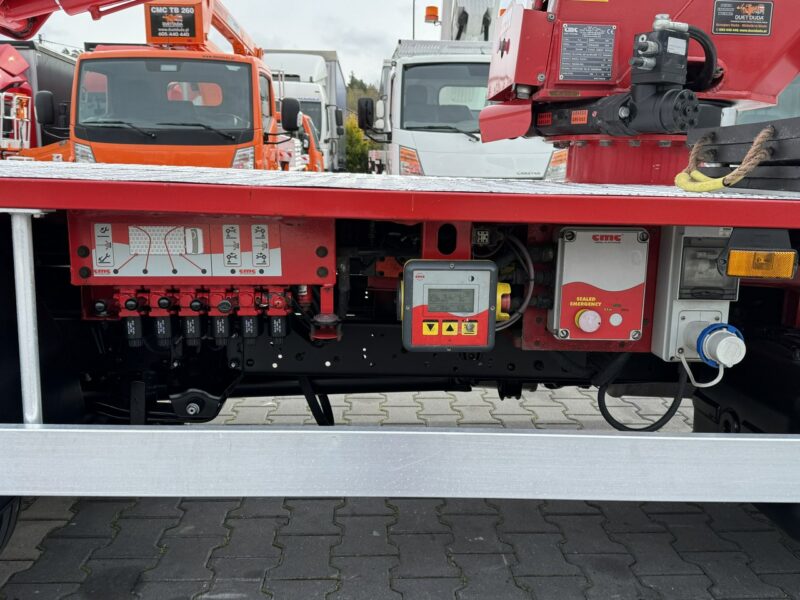 Nissan Cabstar Podnośnik Koszowy 25m CMC PLA 250 Zwyżka Pilot UDT Wumag GSR Multitel