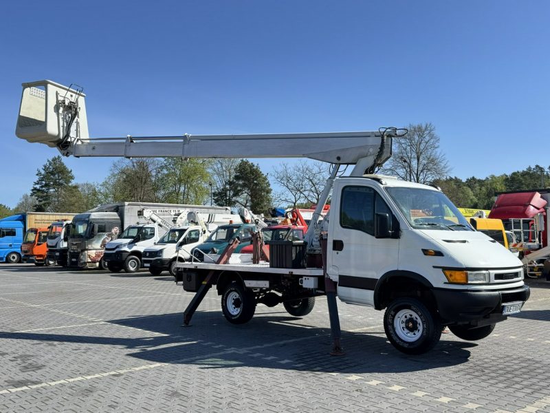 Iveco Daily 4x4 Zwyżka 16m MULTITEL 16.2 ALU/AF Sprinter Crafter P7