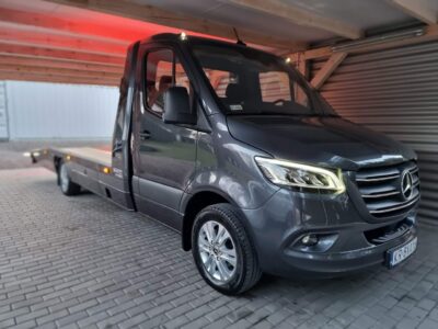 Mercedes Sprinter 319 3.0 V6 KEGGER, I właściciel, Polska, Gwarancja, FV23%!