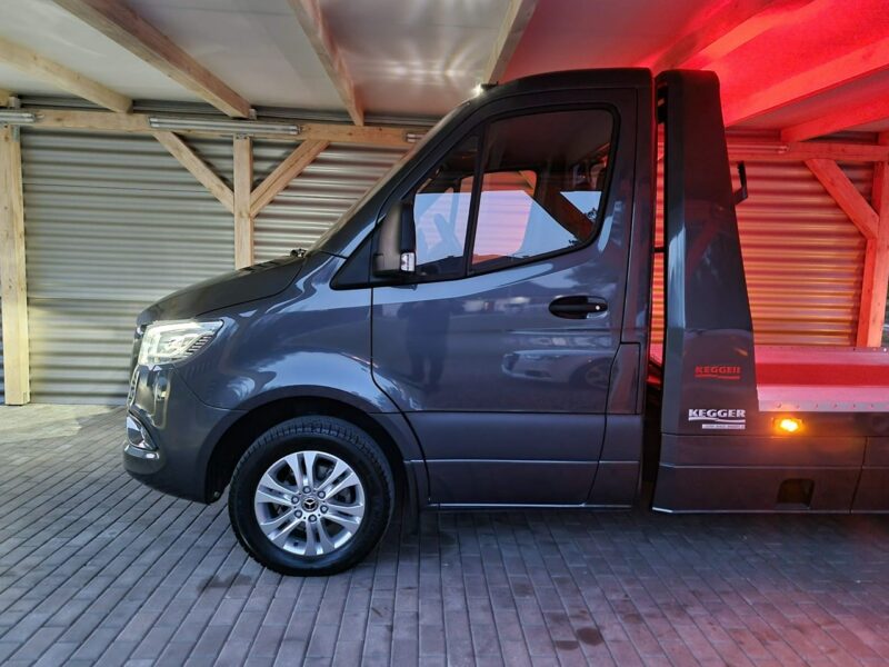 Mercedes Sprinter 319 3.0 V6 KEGGER, I właściciel, Polska, Gwarancja, FV23%!