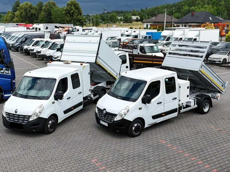 Renault Master 7 Osób Brygadówka DOKA Zabudowa Wywrotka (nie IVECO, VOLKSWAGEN)
