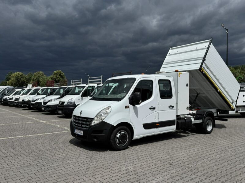 Renault Master 7 Osób Brygadówka DOKA Zabudowa Wywrotka (nie IVECO, VOLKSWAGEN)