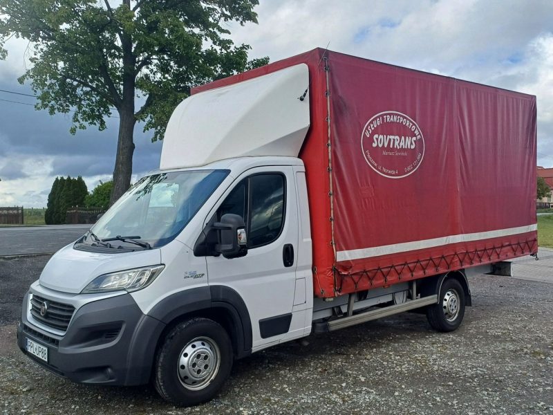 Fiat Ducato 2.3 MultiJet 130 KM Bez AdBlue Plandeka 10 Euro Palet