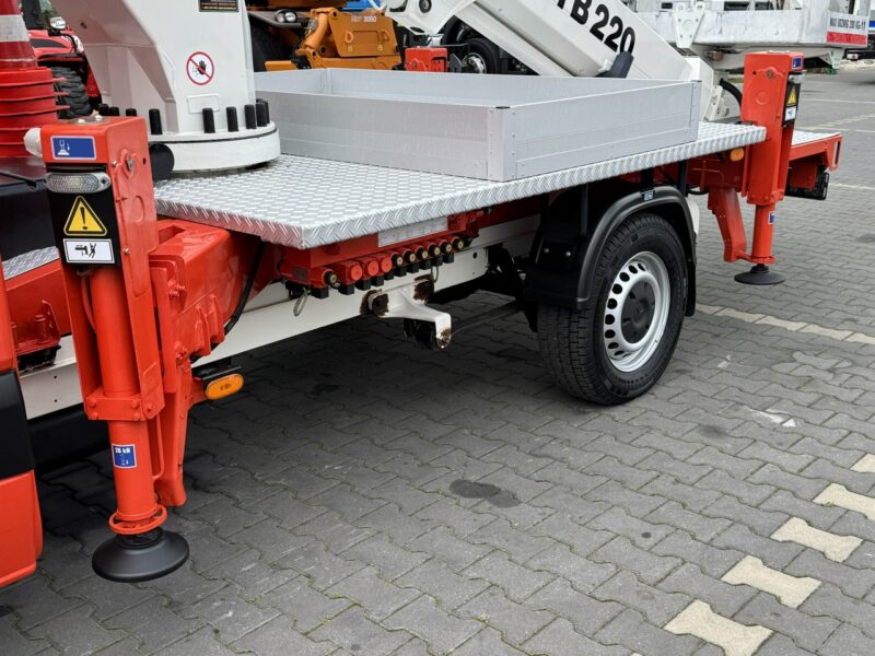 Mercedes Sprinter Podnośnik Koszowy 22m RUTHMANN TB 220 Zwyżka UDT (Palfinger Wumag GSR)