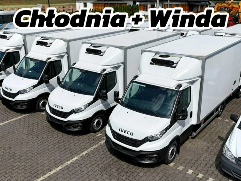 Iveco Daily 35S16 V WINDA CHŁODNIA -29/+29 8-Palet Salon PL Dostępny Od Ręki