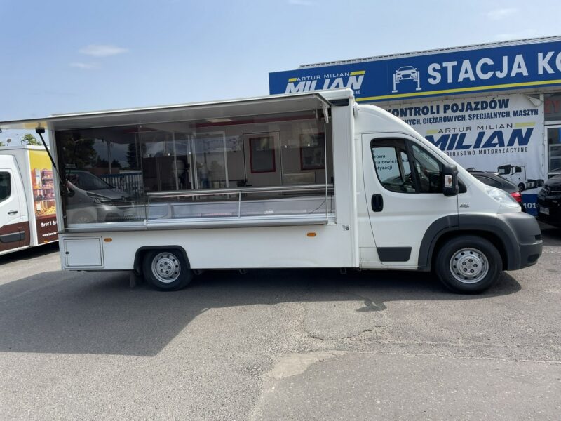 Fiat Ducato Autosklep Gastronomiczny Food Truck Foodtruck sklep W-zasil 2015
