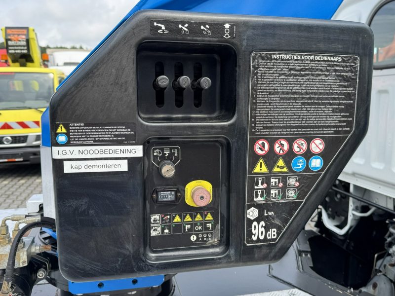 Nissan Cabstar NT400 Zwyżka Podnośnik Koszowy ISOLI PT 200 20m UDT Multitel P7