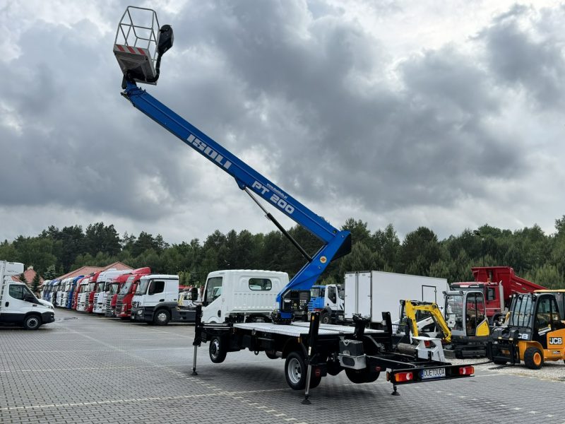 Nissan Cabstar NT400 Zwyżka Podnośnik Koszowy ISOLI PT 200 20m UDT Multitel P7